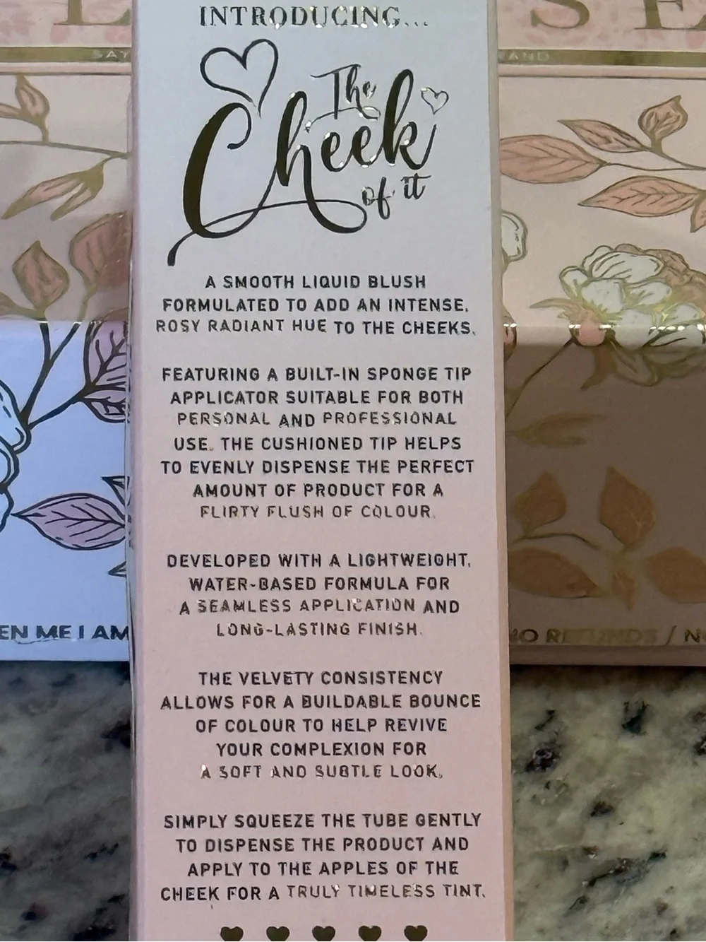 P. Louise.  The Cheek of it Blusher.  Princess Treatment.  New in Box